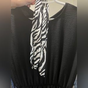 Black long dress hijab new